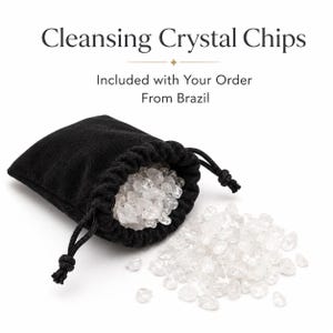 Large Beginner Crystal Kit, 10 Raw Crystals Set, Natural Mixed Stone Collection with Bamboo Tray, 1kg Crystal Gift Set image 13