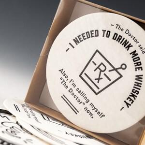 funnybarsigns Coaster Set (555)