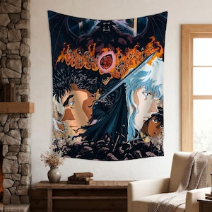 Berserk Tapestry - Etsy