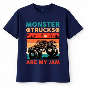 Comfort Colors Monster Truck Shirt, Off Road Jam Tee, Boys Truck Lover Gift bild 4