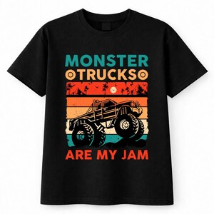 Comfort Colors Monster Truck Shirt, Off Road Jam Tee, Boys Truck Lover Gift bild 3