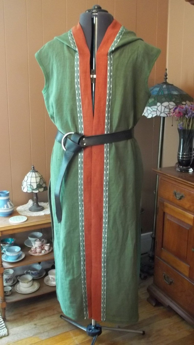 Custom Linen Sleeveless Robes Etsy