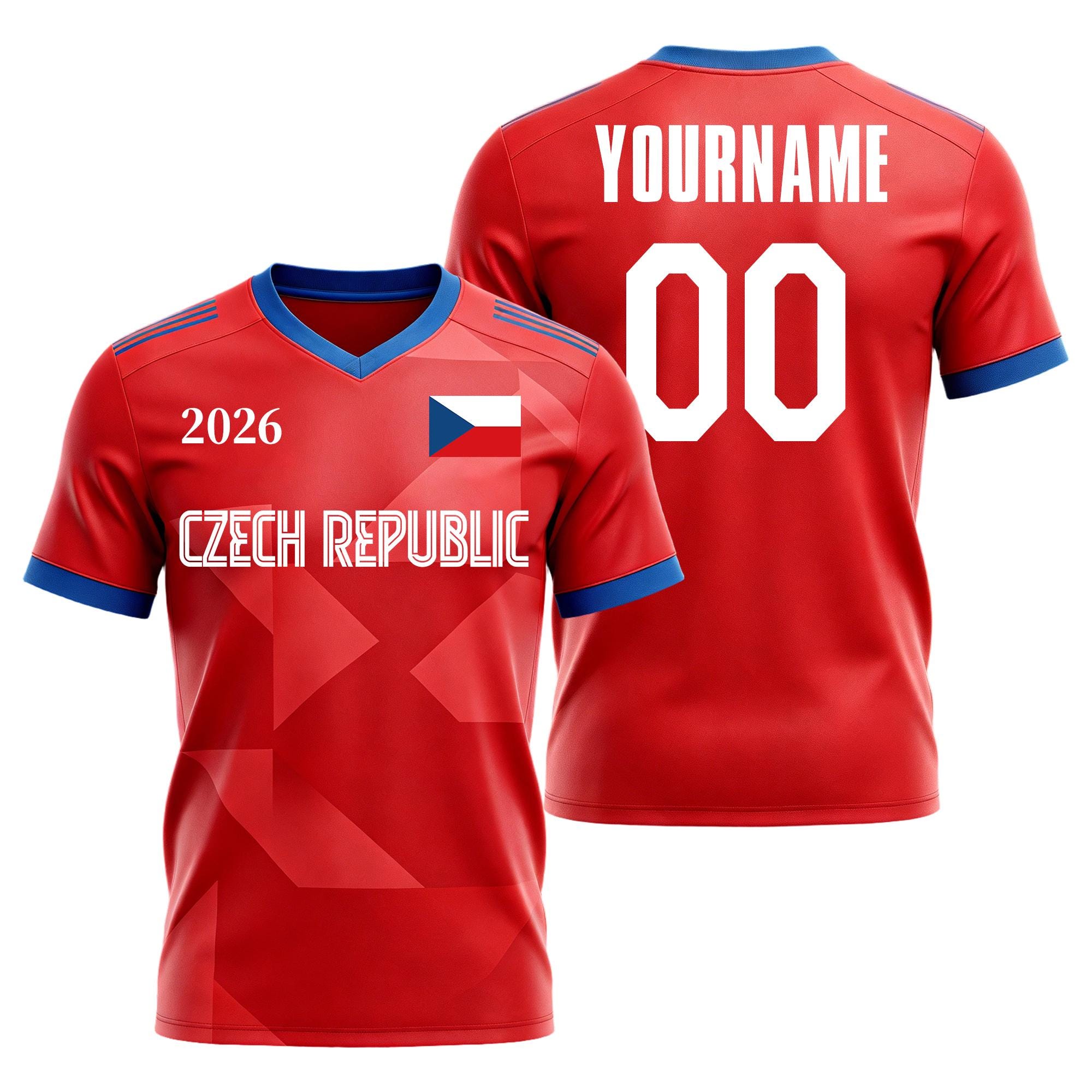 Discover Custom Czech Republic 2026 Shirts, Soccer Shirt For Fans