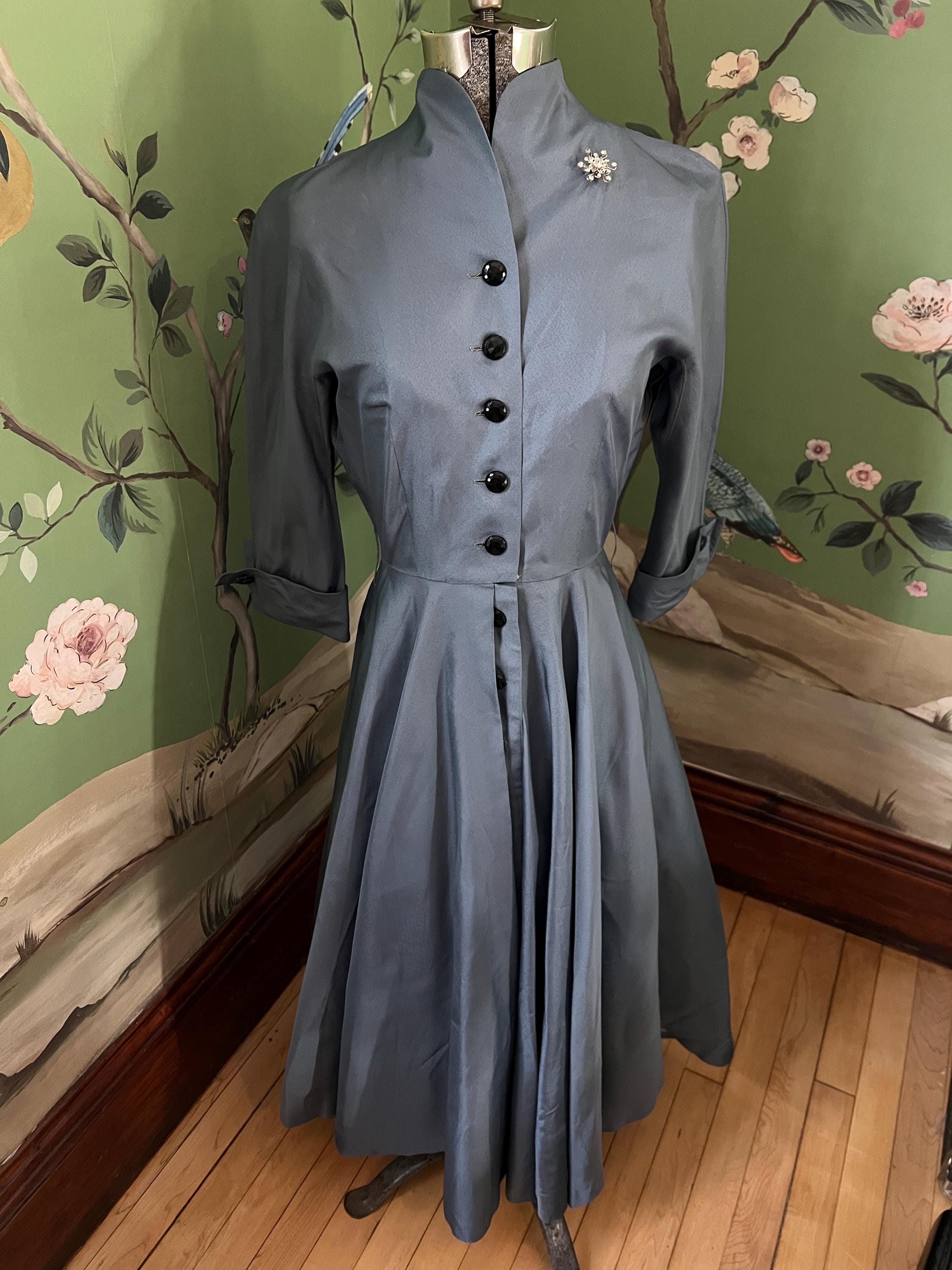 Grace Kelly Blue Dress - Etsy