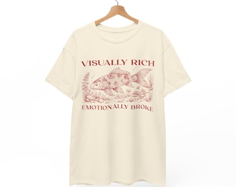 Vintage Koi T-Shirt | Koi Fish Illustration | Retro 90s Koi Shirt