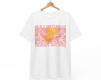Jellyfish Shirt | Vintage Jellyfish T-Shirt | Aquatic Graphic Apparel | Beach Lover Gift