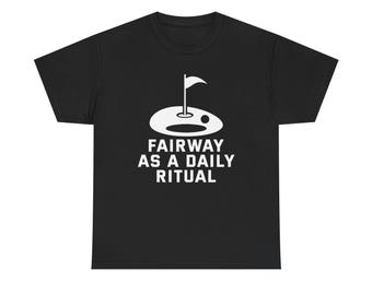 Funny Golf T shirt | Golf T-Shirt, Golfing Shirt | Funny Golfer Gift | Minimalist Golf Shirt