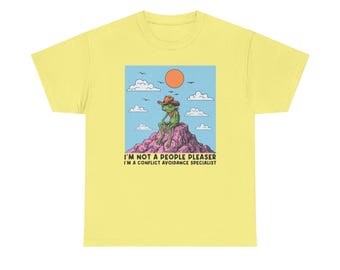 Frog T-Shirt |  Funny Quote Tee | Amphibian Lovers | Meme Shirt