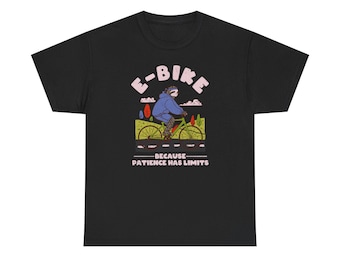 Electric Bike Shirt | E-Bike Shirt | E-Bike Gift | Electric Bike Rider Tee | Funny E-Bike