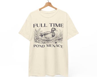 Vintage Duck Illustration | Funny Duck Shirt | Vintage Wildlife Duck Tee