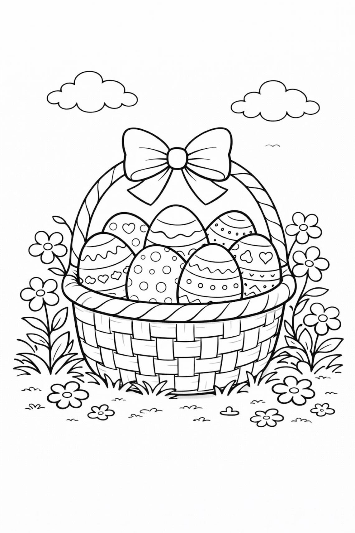 Easter Colouring Pages for Kids | Printable Easter Activity Pack | Cute ...