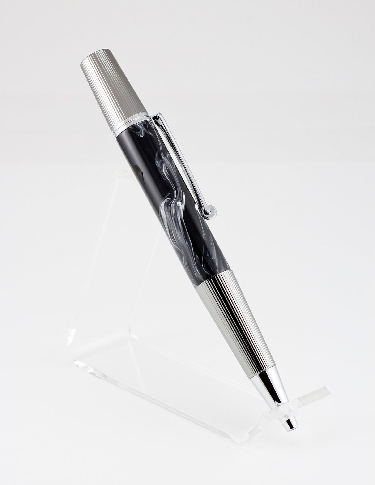 Twist to Open Ballpoint Pen Handcrafted With a Stunning Custom Etsy