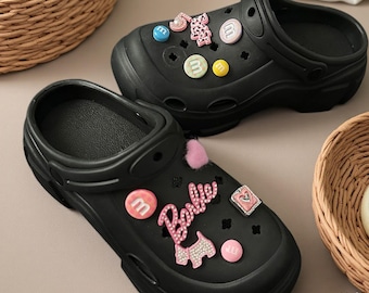 Crystal Dog M&M Croc Charms  | Gift for Daughter, Birthday Present, DIY Shoe Decor