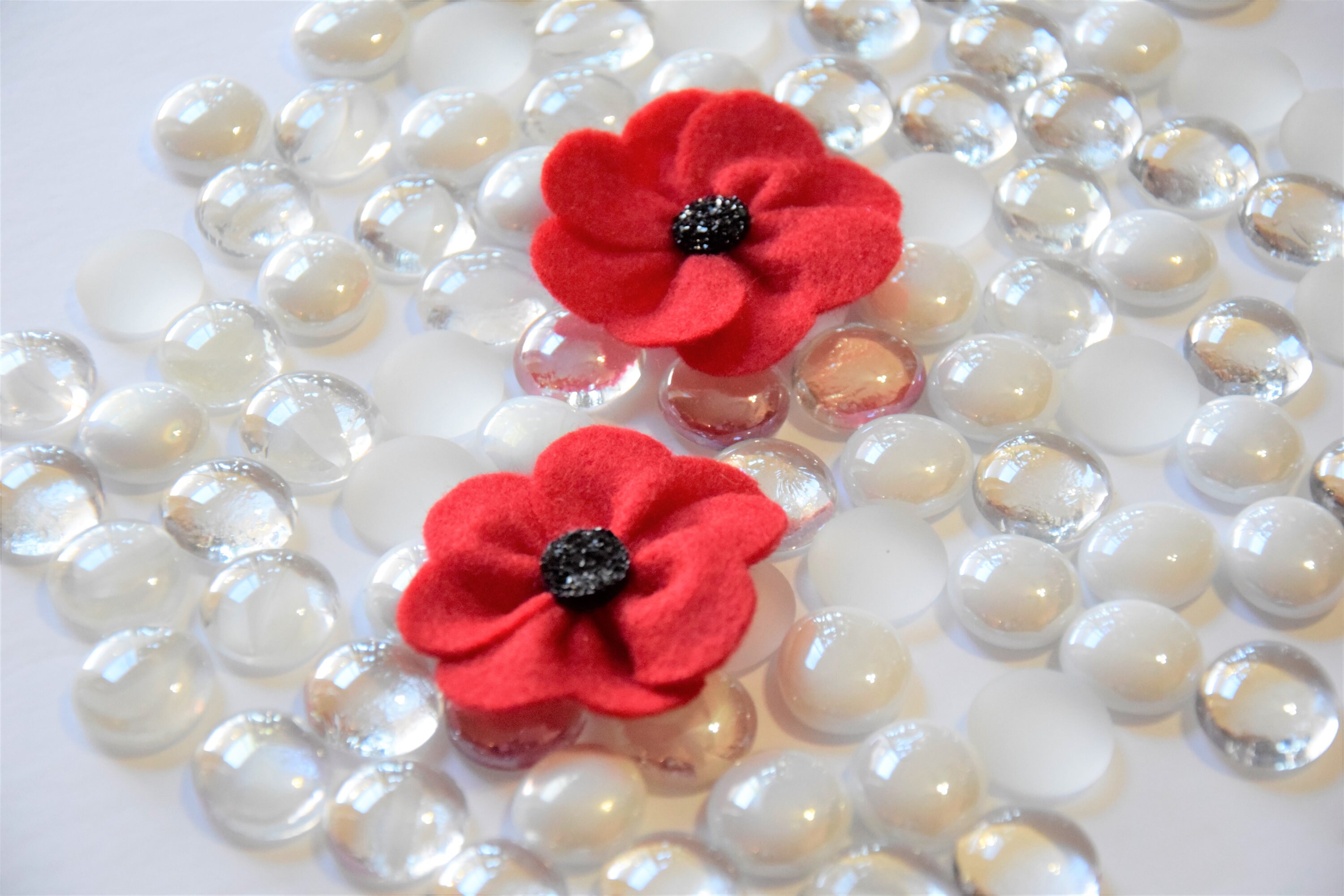 Poppy lapel pin Felt poppy Red poppy pin Poppy brooch Etsy