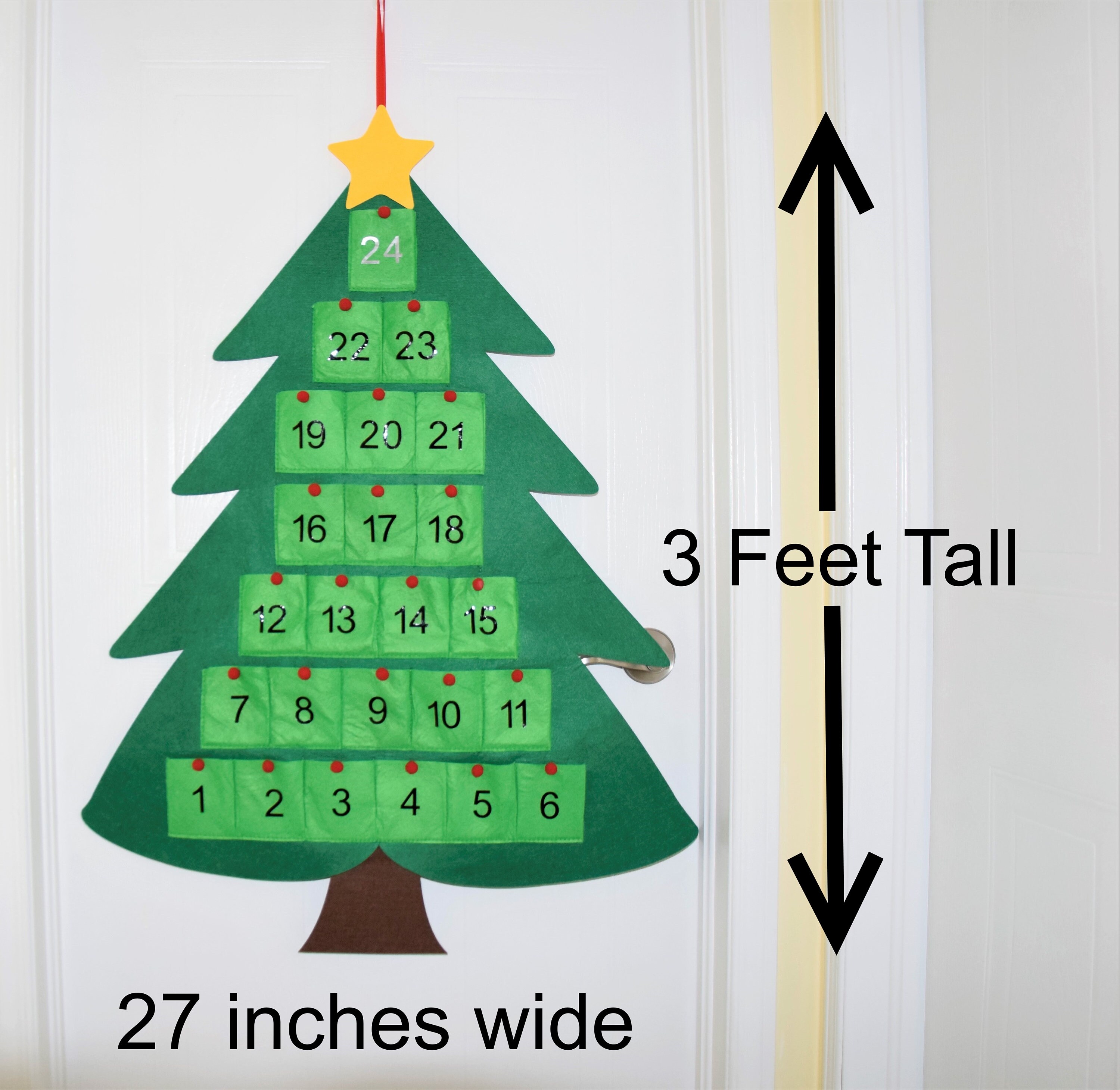 Dog advent calendar Dog Christmas Dog treat calendar XL Etsy