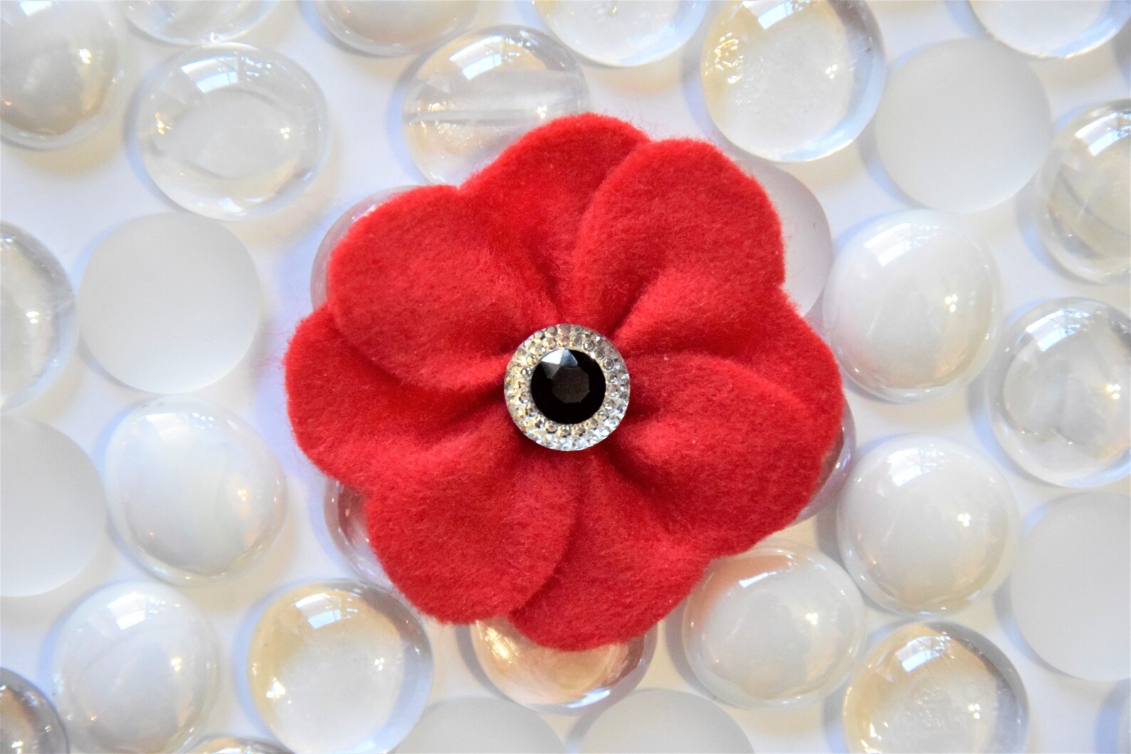 Poppy Brooch Red Poppy Pin Poppy Lapel Pin Remembrance Day Etsy