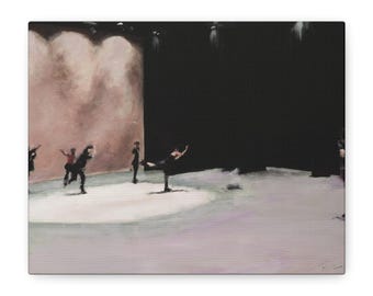 The Rehearsal - Open Edition Canvas Print