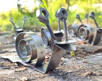 Decorative steel snail