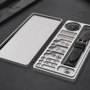 Watch Parts Tray | Stackable Watchmaker Repair Organizer 3d Printed