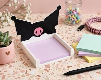 Kuri Sticky Note Holder Desk Organizer
