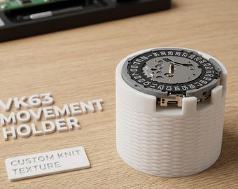 Seiko VK63 Movement Holder 3D-Printed