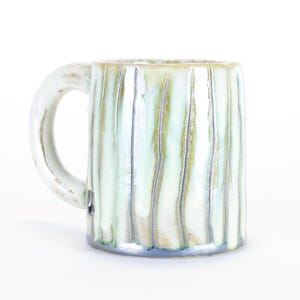 Copper Forest Diner Mug, Handcrafted Stoneware Coffee Cup