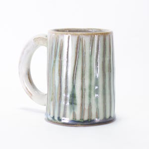 Copper Forest Diner Mug, Handcrafted Stoneware Coffee Cup
