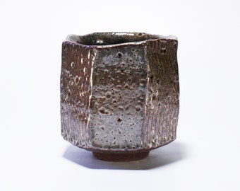 Bronze Shino Yunomi, Kurinuki Wine Cup