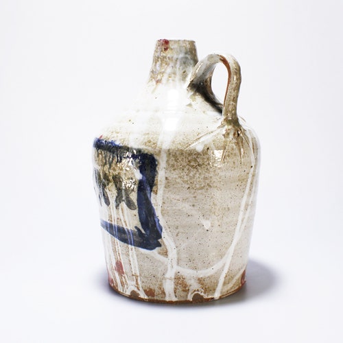 Large Stoneware Skull shops and Crossbones Jug, White Poison Moonshine Jug