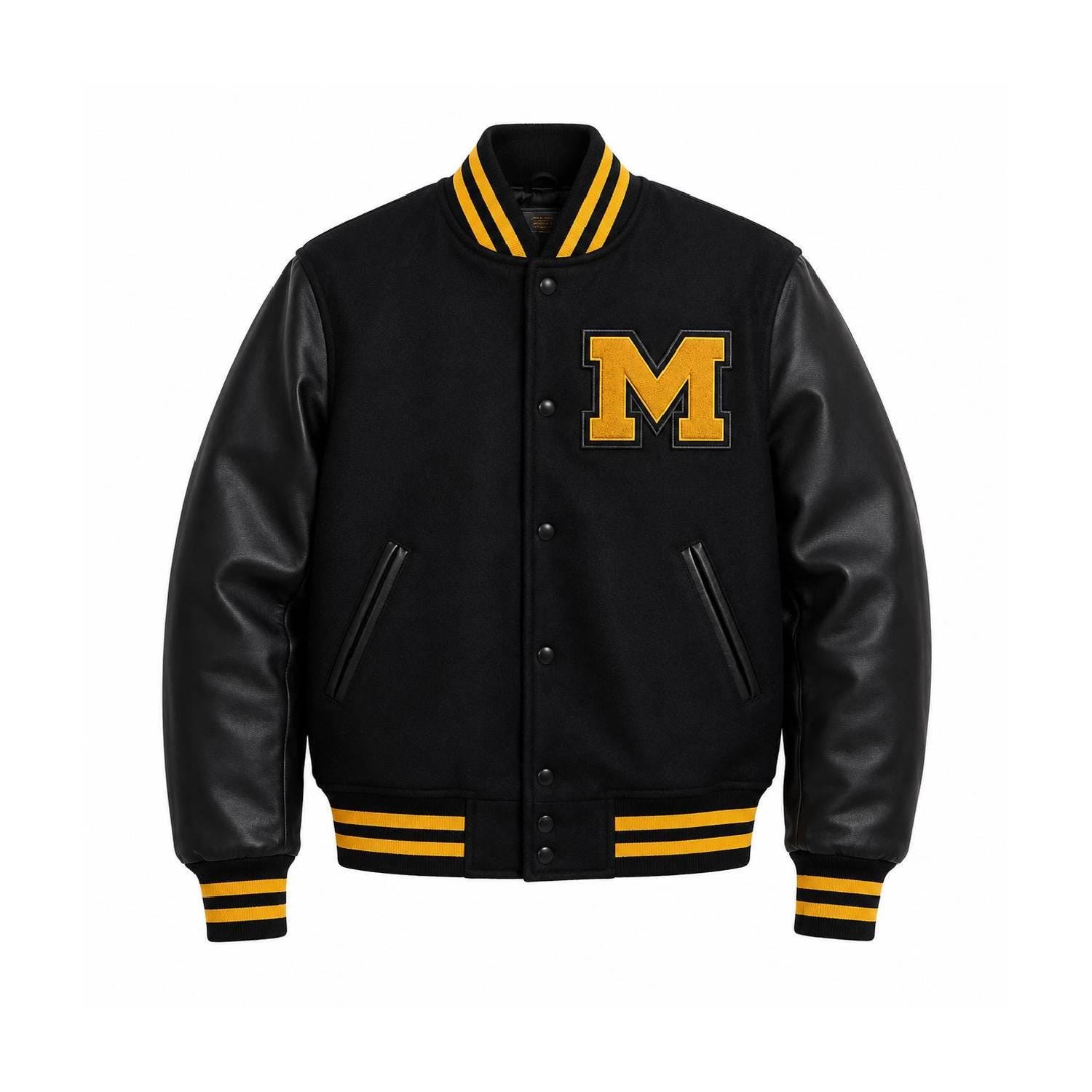 University of Michigan Varsity Jacket - Etsy