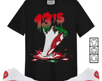 Camiseta combinando com o Chicago 13s - Camiseta Sneaker Sludges Drip, Moletom, Blusa de Moletom com Capuz