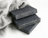 Drakkar Noir Soap, Bar Soap Men's Soap, Olive Oil Soap, Shea Butter Soap, Cold Process Soap, Handmade Soap, Black Gray Soap, Gift Bath Soap