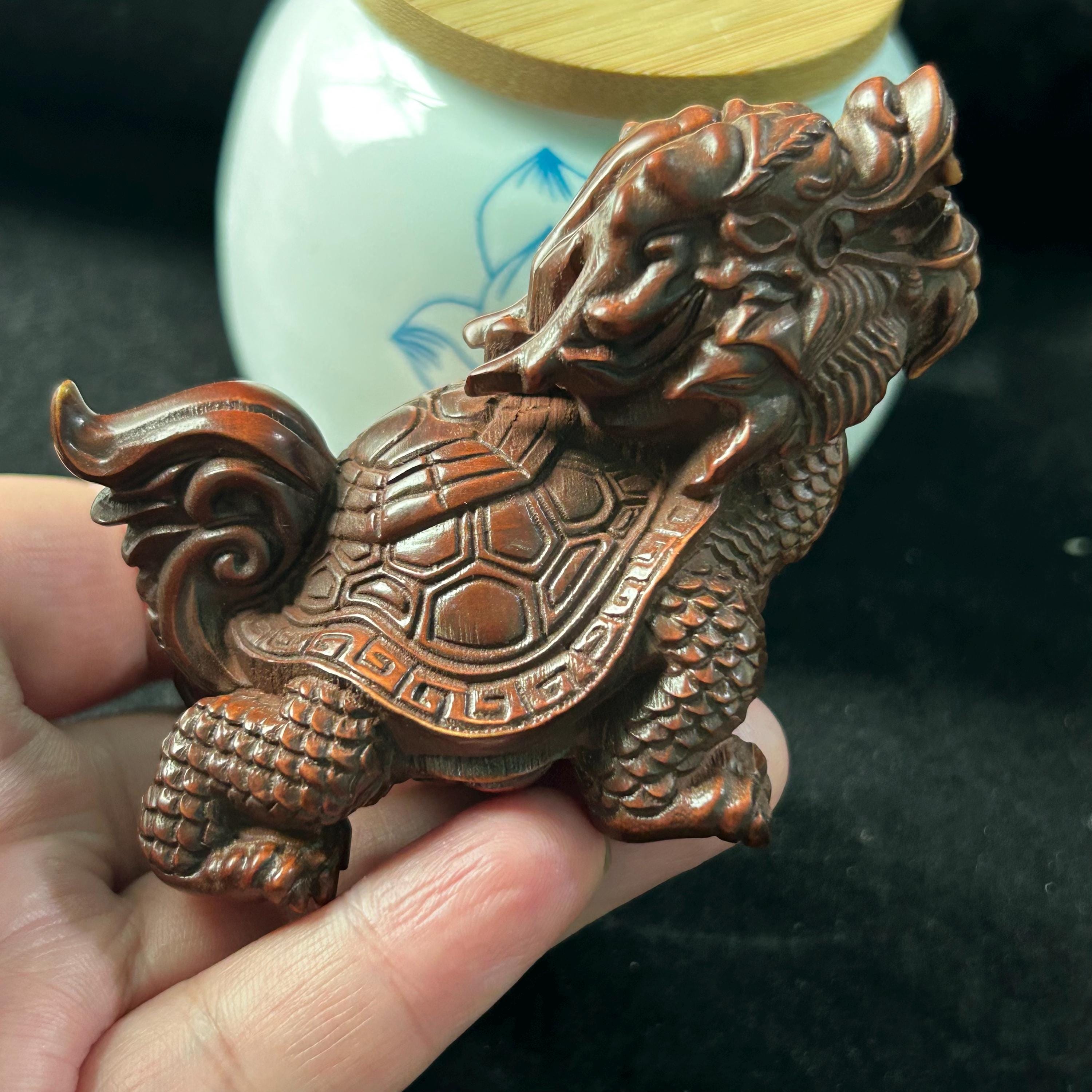 龍の彫刻テーブル - Etsy 日本