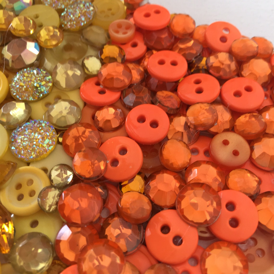 Candy Corn Button Art Made to Order Button Art Wall Art Etsy