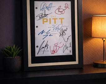 The Pitt TV Show, Signed Pilot Script, Noah Wyle, TV Memorabilia, Movie Props
