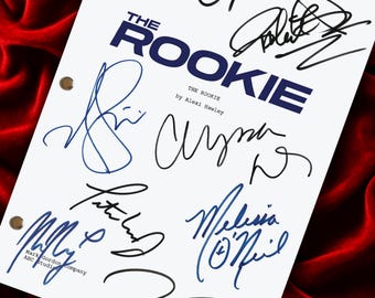 THE, ROOKIE, Signed Script, Autographed, Screenplay Reprint, Unique, Birthday Gift, Movie Lovers Gifts, The Q-Word, BOOT, Memorabilia