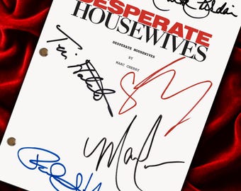 Desperate, Housewives (2004), Signed Pilot Script, Screenplay Replica, Unique, Birthday Gift, Movie Lovers Gifts, Musical, Movie Memorabilia