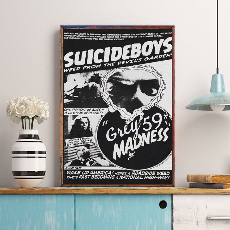Grey Day Tour 2022 Suicideboys Poster Grey Day Tour Etsy