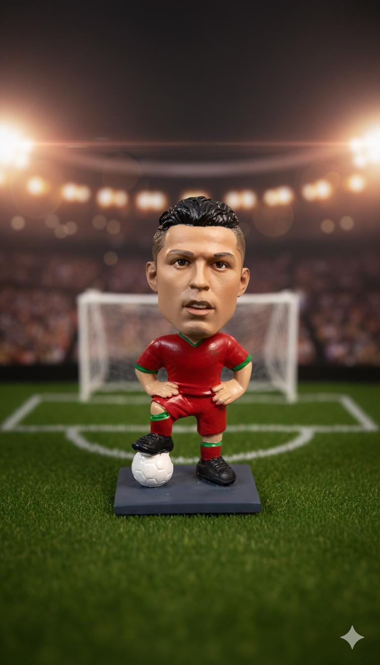 Ronaldo bobblehead - Etsy 日本