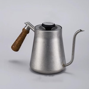 Outdoor Camping Pour-Over Kettle | 304 Stainless Steel Coffee Maker | Vintage Tea Set|Portable Coffee Kettle | Coffee Set|Mother's Day Gift