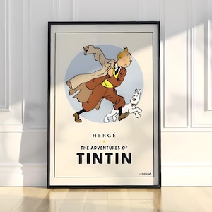 Tintin Frame Wall - Etsy