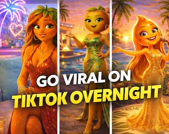 Recrea el programa de televisión viral de TikTok con IA / Millones de visitas / Guía paso a paso en PDF