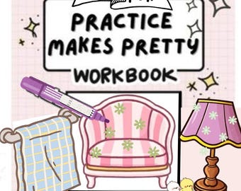 Cozy Practice Workbook – Handwriting and Creative Journal (PDF Download, MRR and PLR Rights Included