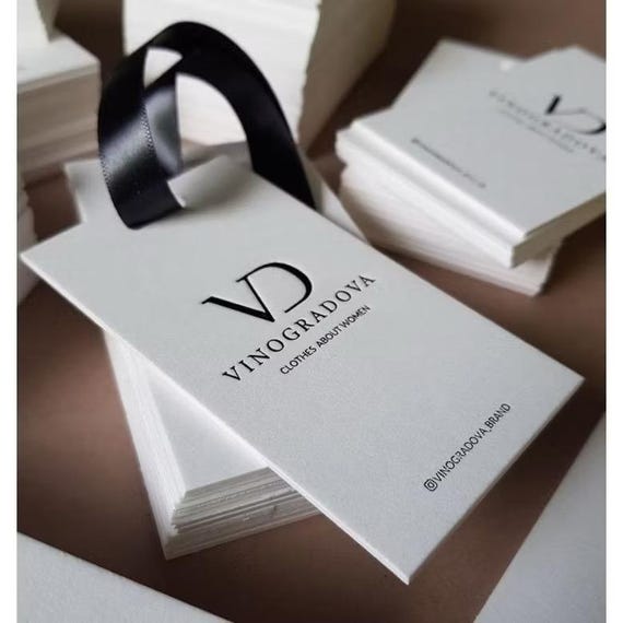 50 pcs Custom hang tag | Swing tag