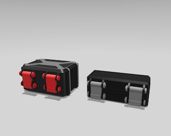 Caja organizadora modular STL – Sistema de almacenamiento de ajuste a presión con divisor (descarga digital)