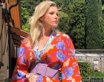 Seide Kimono Bluse