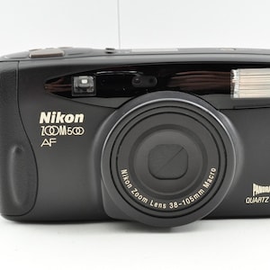 Nikon Zoom 500 AF 35-mm-Filmkamera, Kompaktkamera, getestet und funktionsfähig