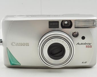 Canon Autoboy 155 Sure Shot 155 35mm Film Camera Point & Shoot Compact Vintage From Japan