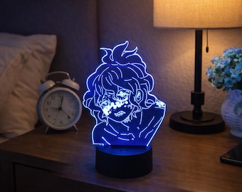 3D LED Anime Night Light | Color Changing RGB Desk Lamp