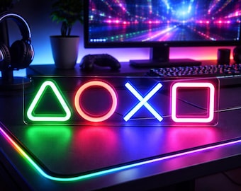 Neon Game Icon LED Wall Sign